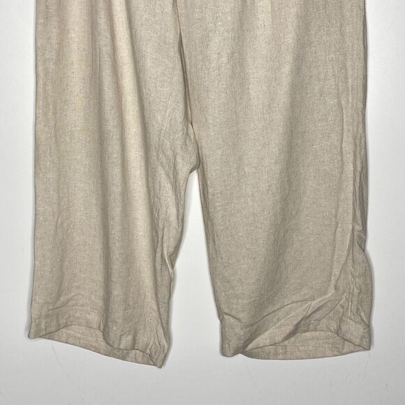 New Old Navy High-Waisted Linen-Blend Wide-Leg Pants Women's Plus Size 2X - Picture 5 of 9